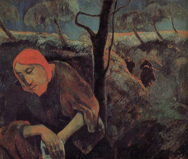 Paul Gauguin Olive groves of the Christ
